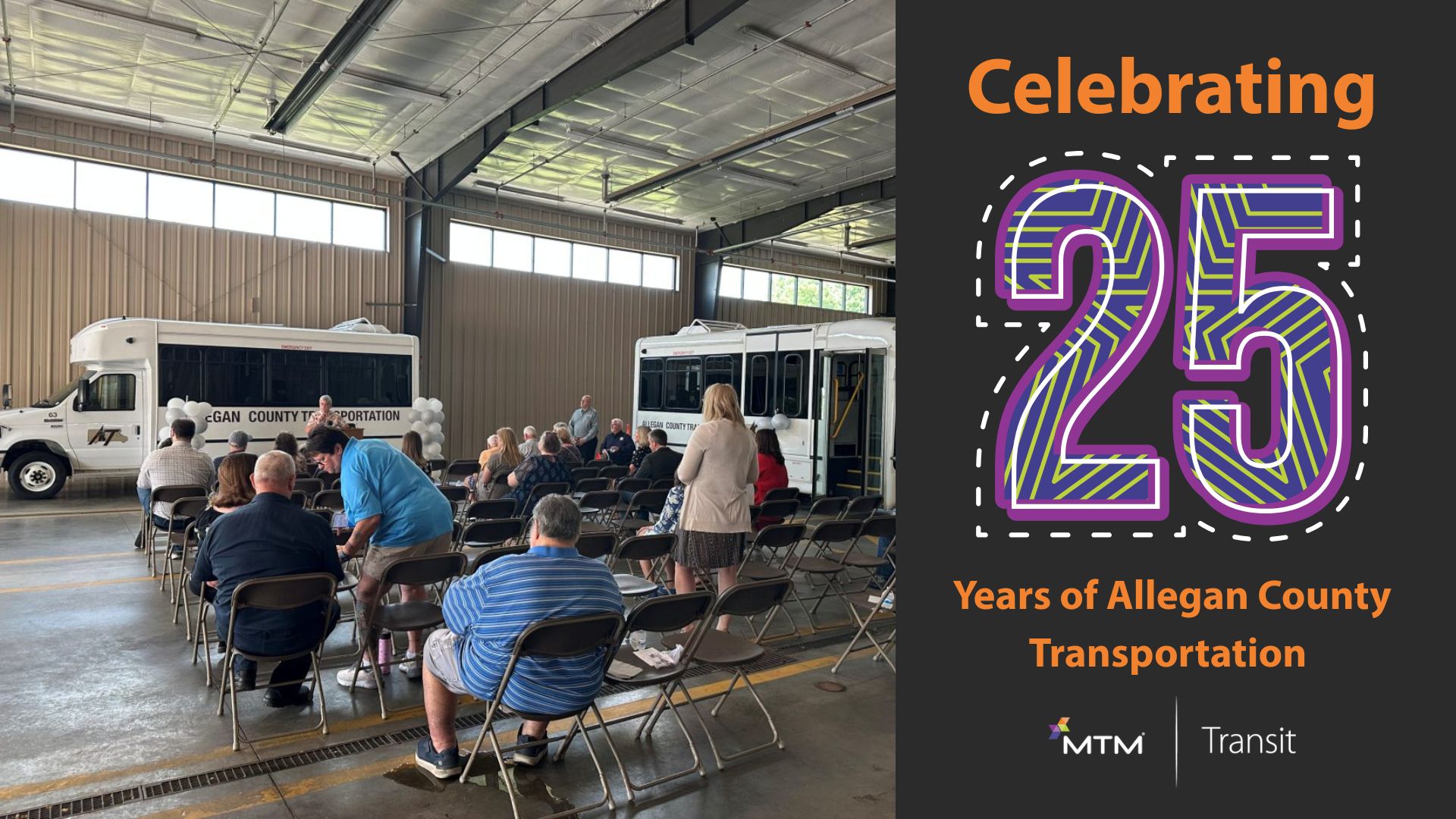 Celebrate 25 years of Allegan County Transportation! Learn how we’ve enhanced service and improved mobility for 110,000 passengers annually.