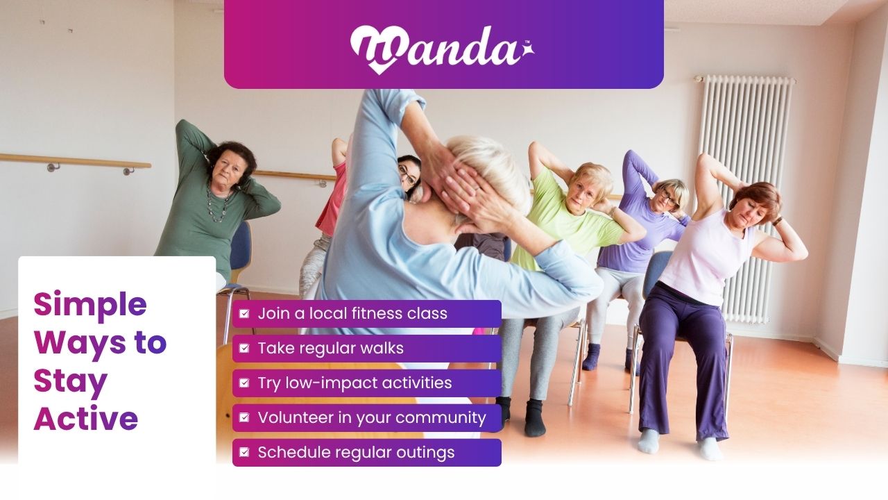 Discover simple ways to stay active as you age and how reliable transportation helps seniors maintain healthy, independent lifestyles.