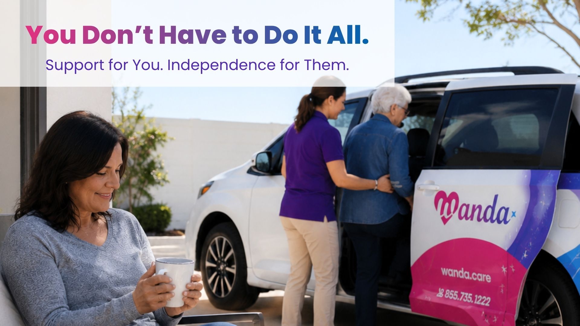 Caregiving comes with responsibilities. Reliable transportation can reduce stress, save time, and support independence for loved ones.