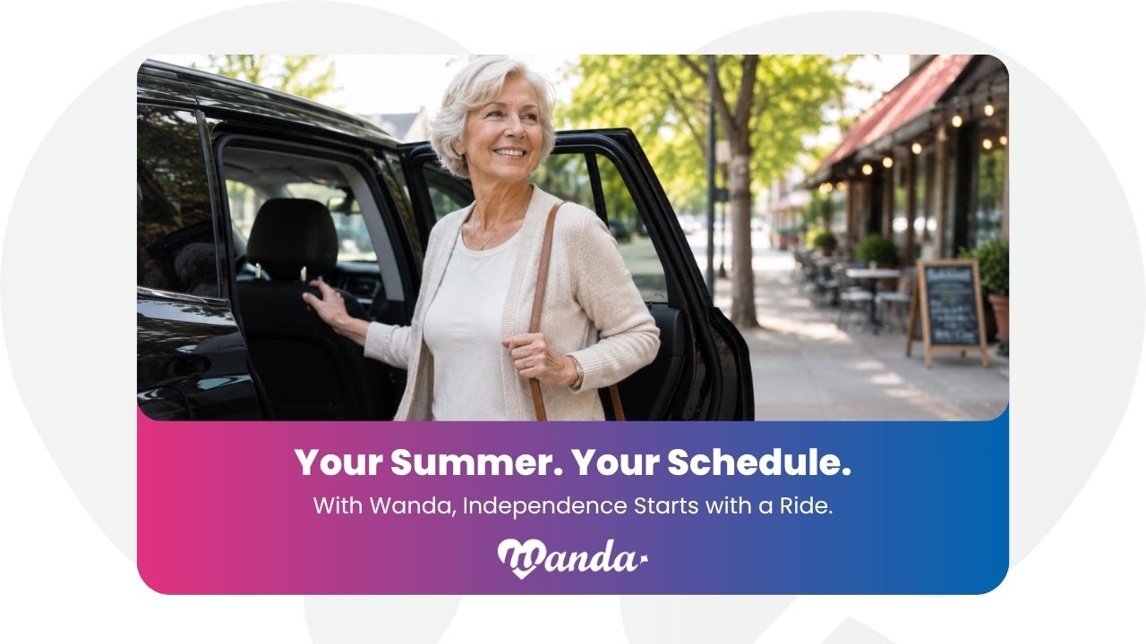 Reliable transportation helps seniors and people with disabilities stay independent, connected, and active all summer long.