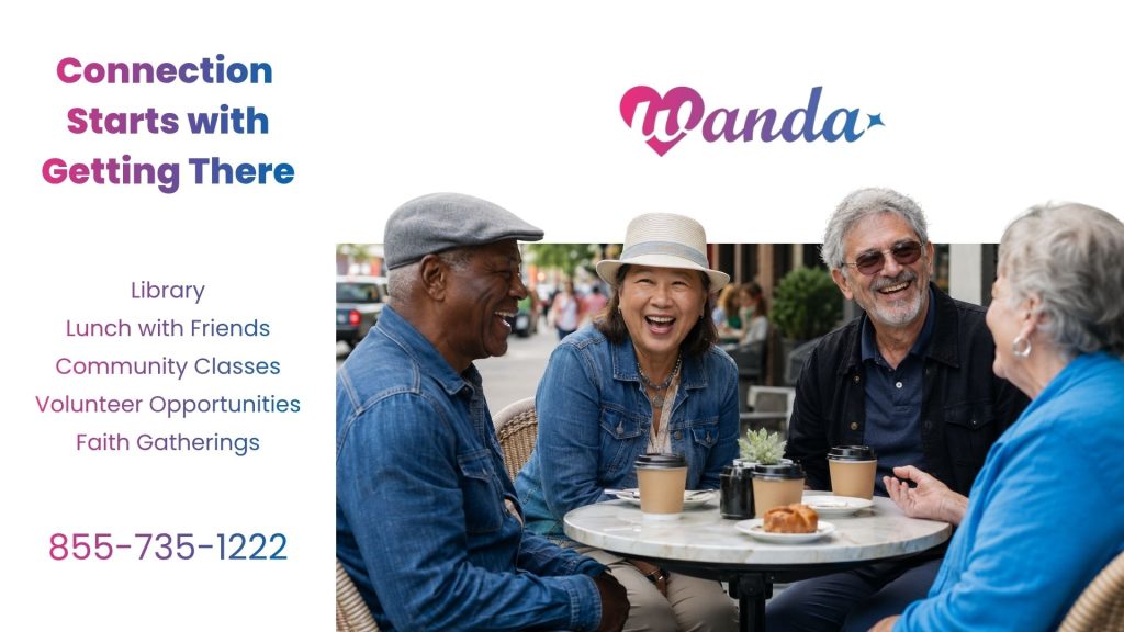 Reliable transportation helps seniors and people with disabilities stay socially connected and support mental wellness throughout summer.