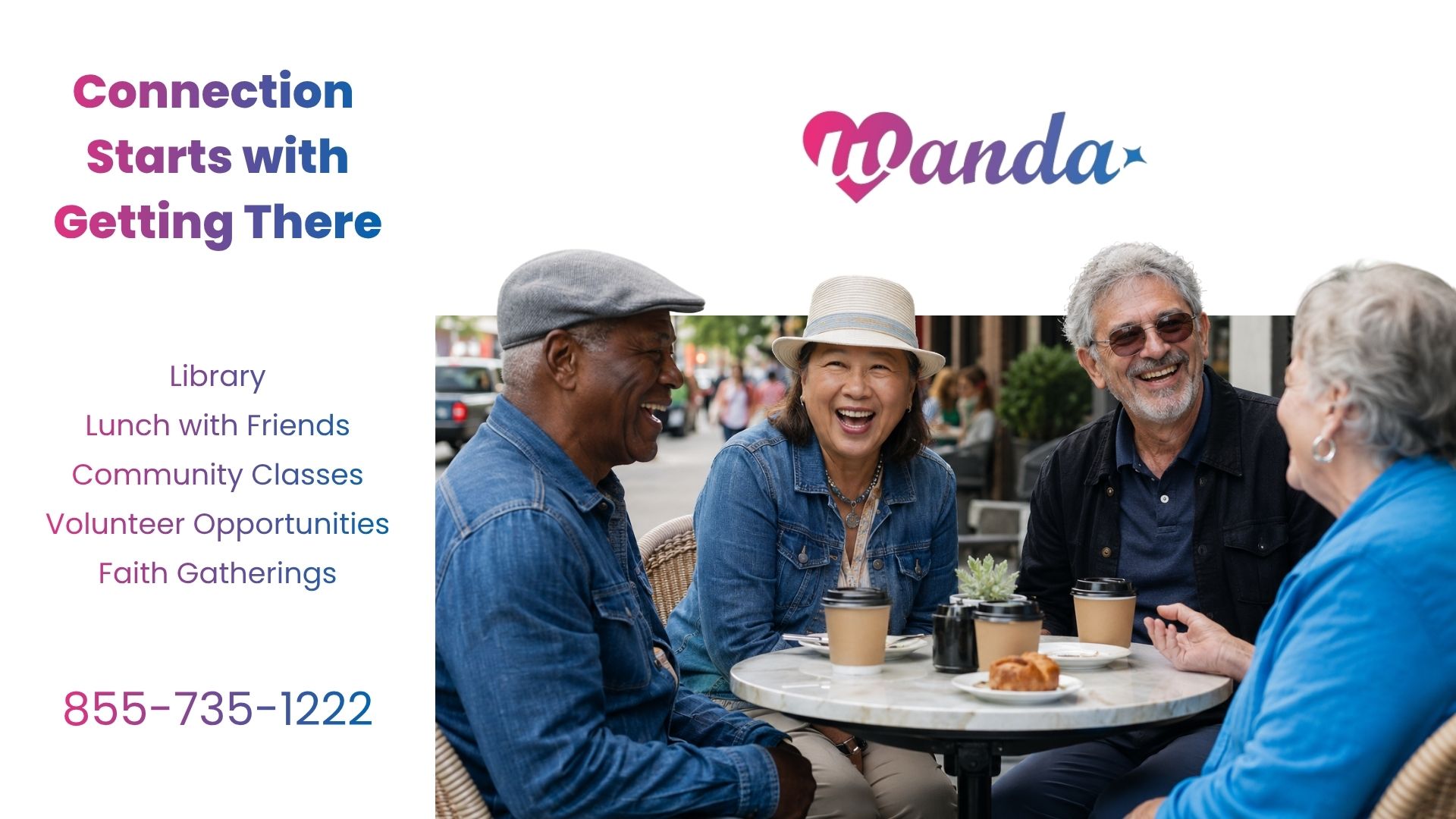 Reliable transportation helps seniors and people with disabilities stay socially connected and support mental wellness throughout summer.
